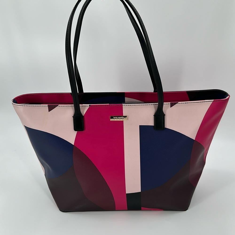Kate Spade multi color pattern Medium Tote bag